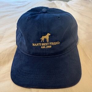 Sabrina Carpenter Man’s Best Friend Exclusive Navy Dog Cap with Gold Embroidery